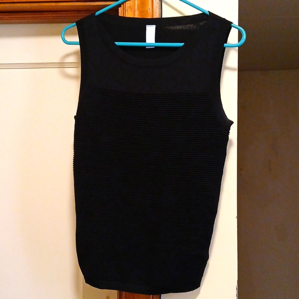 Alcea Rosea Ribbed Tank Top